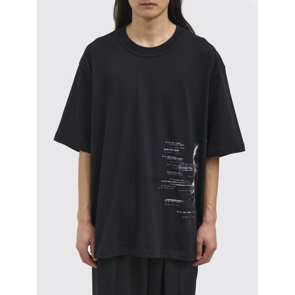 Isabel Benenato Men Isabel Benenato Printed Cotton Crew Neck T-Shirt